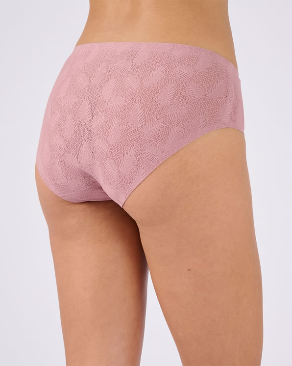 Midi-slip met kanteffect