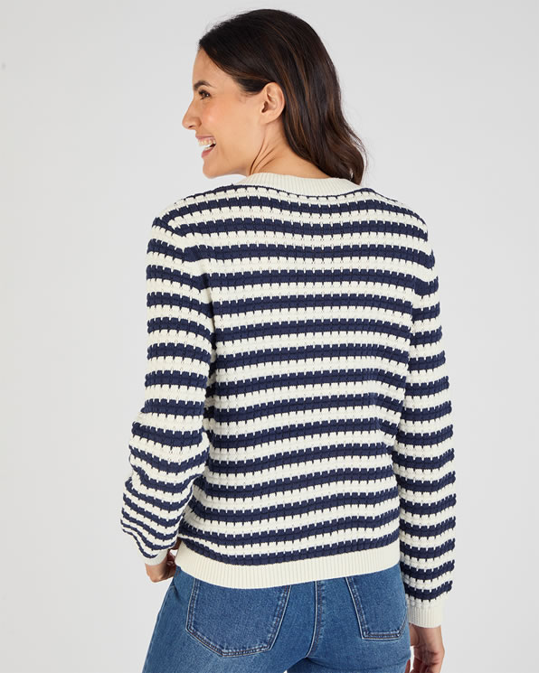 Cardigan pur coton