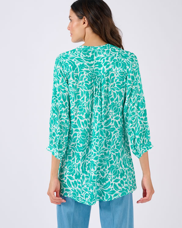 Tunique créponnée pure viscose