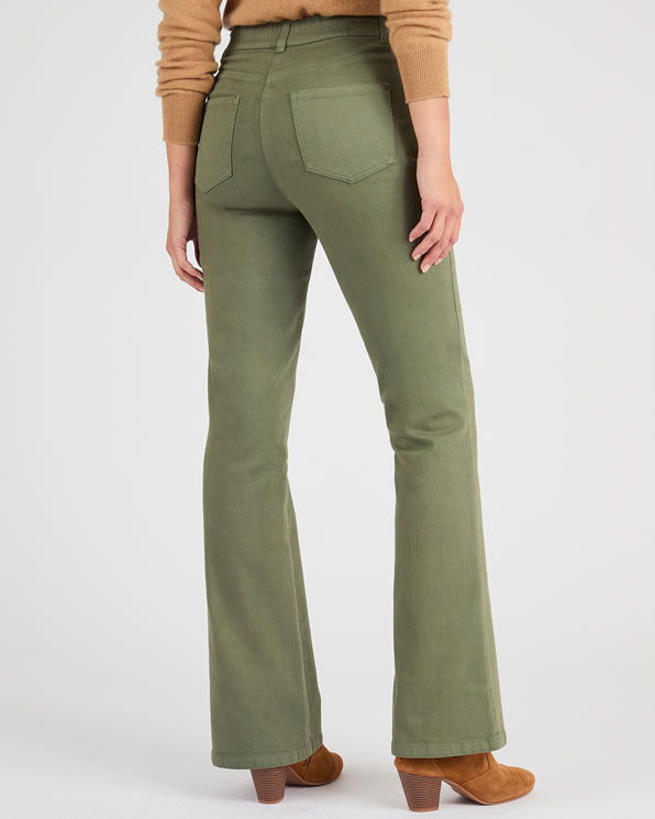 Flared jeans