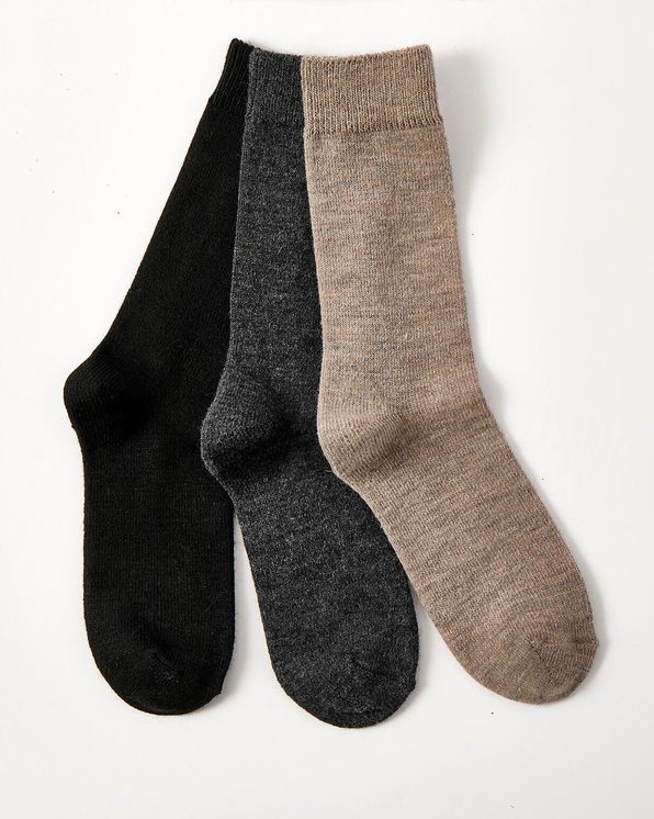 Set van 3 paar effen sokken Thermolactyl®