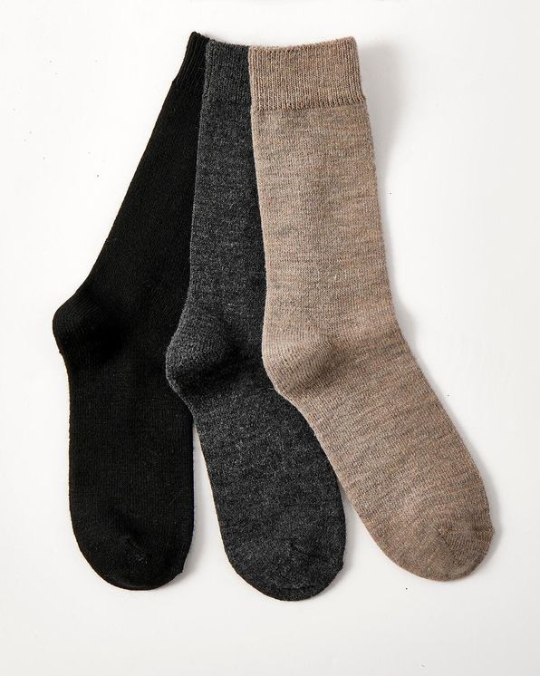 Lot de 3 paires de chaussettes unies Thermolactyl®