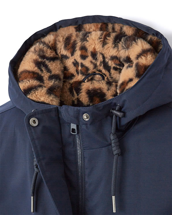 Parka motif animalier Thermolactyl