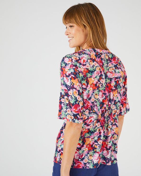Blouse crêpe
