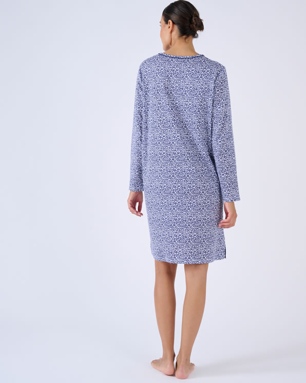Chemise de nuit en pur coton