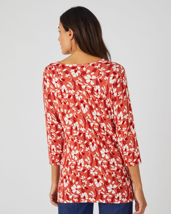 Pull maille fine manches 3/4