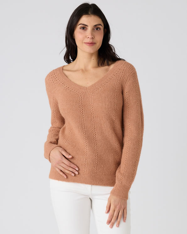 Pull maille perlée Thermolactyl