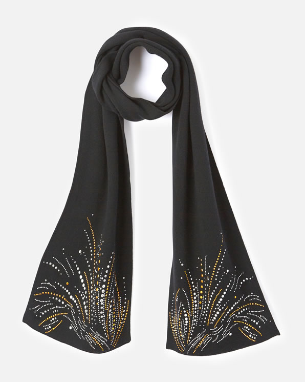 Sjaal met mooie studs