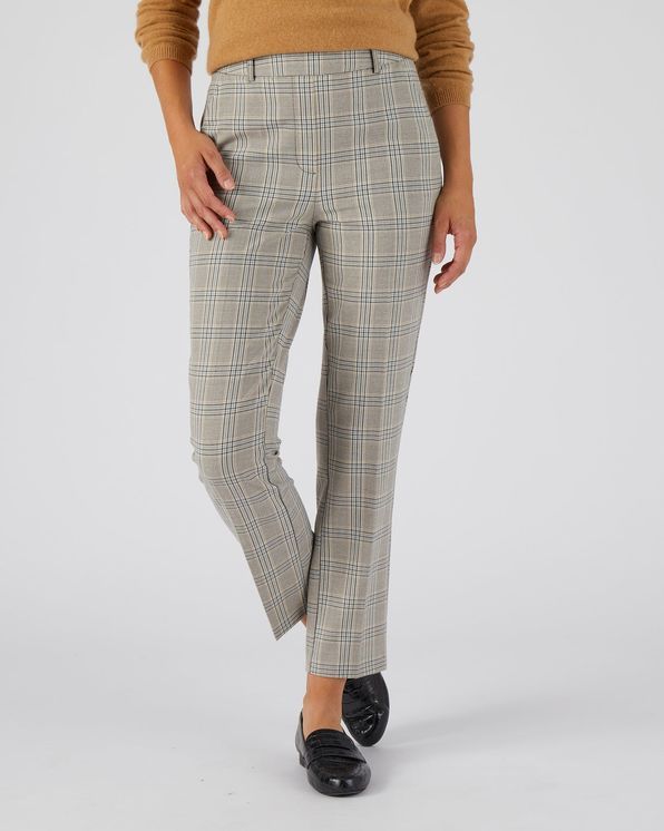 7/8-broek in bi-rekbare stof, pull-on