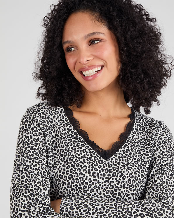 Thermol'love kanten T-shirt