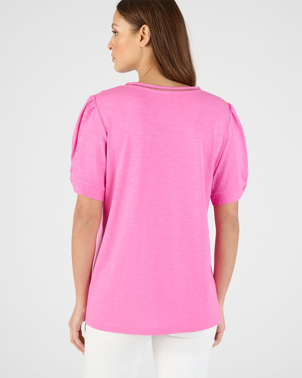 T-shirt tropical coton modal