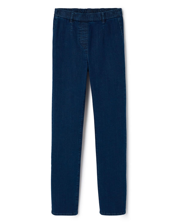 Jeans met platte buik-effect