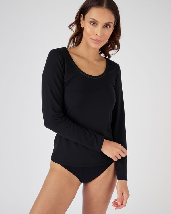 T-shirt met lange mouwen thermoregulerend Evolutyl