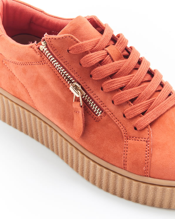Amortyl tennisschoenen met sleehakken