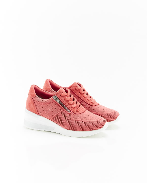 Sneaker met sleehak, Climatyl