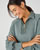 Fleece sweater Troyer kraag met ritssluiting