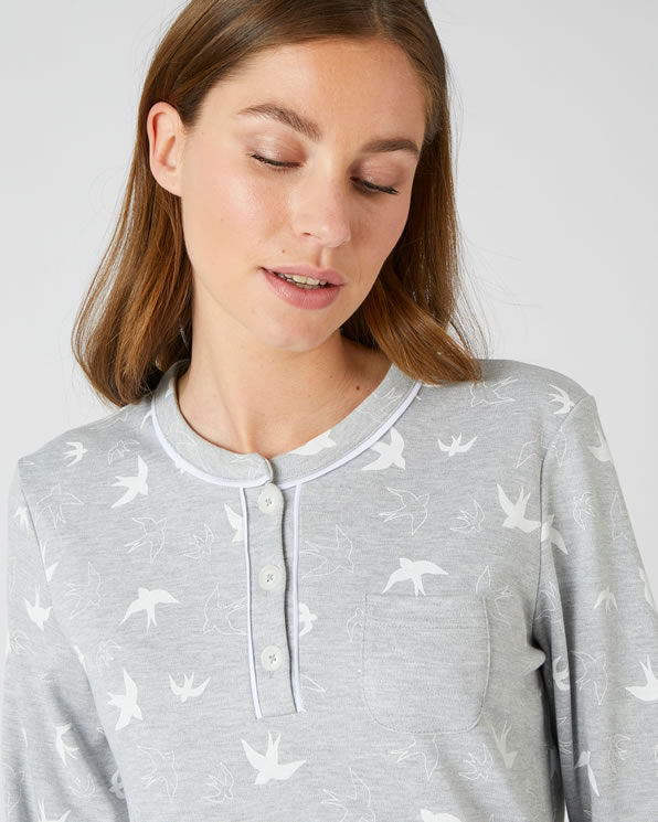 Chemise de nuit maille interlock Thermolactyl