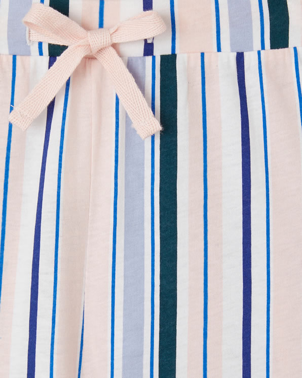 Pantalon de pyjama 7/8ème pur coton peigné