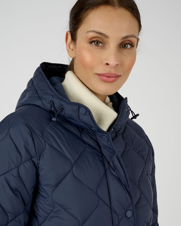 Parka longue matelassée doublée Thermolactyl
