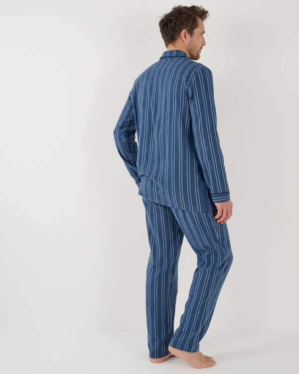 Pyjaveste flanelle grattée pur coton