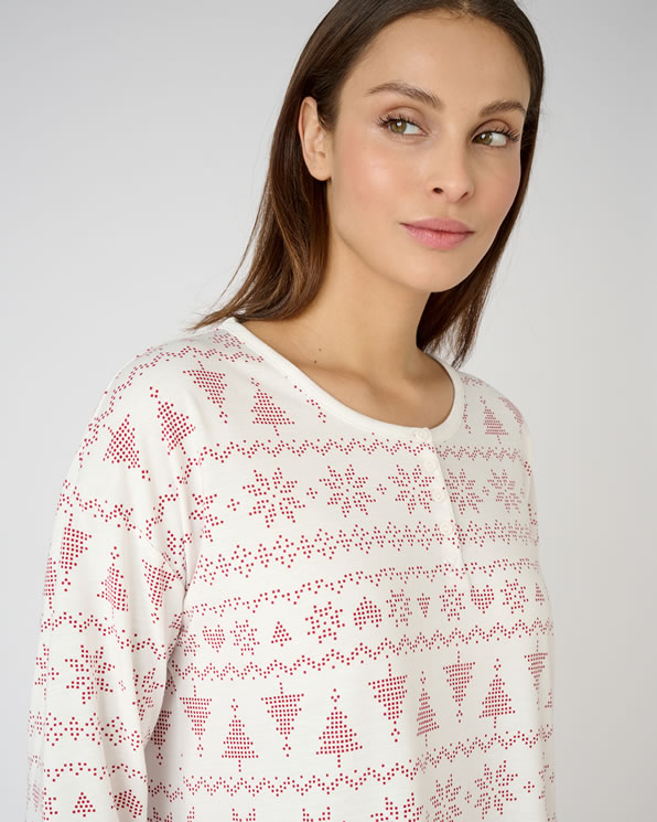 Chemise de nuit en maille Thermolactyl