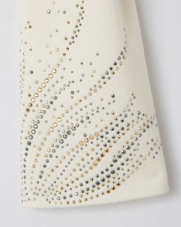 Echarpe à rivets fantaisie