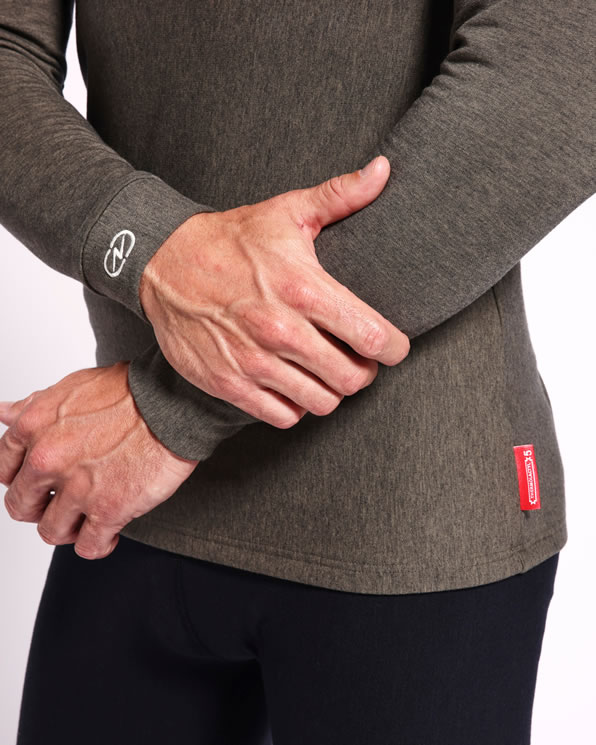 Tee-shirt col rond comfort Thermolactyl 5 homme