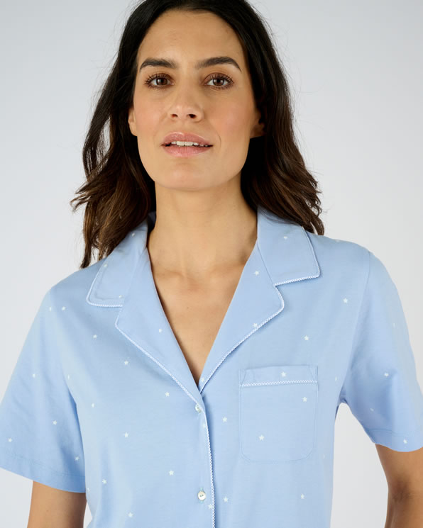 7/8e pyjama met knoopjes