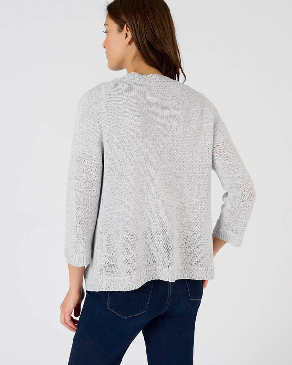 Gilet-boléro maille ruban