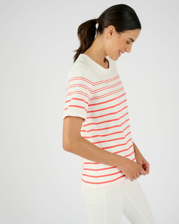 T-shirt marinière pur coton