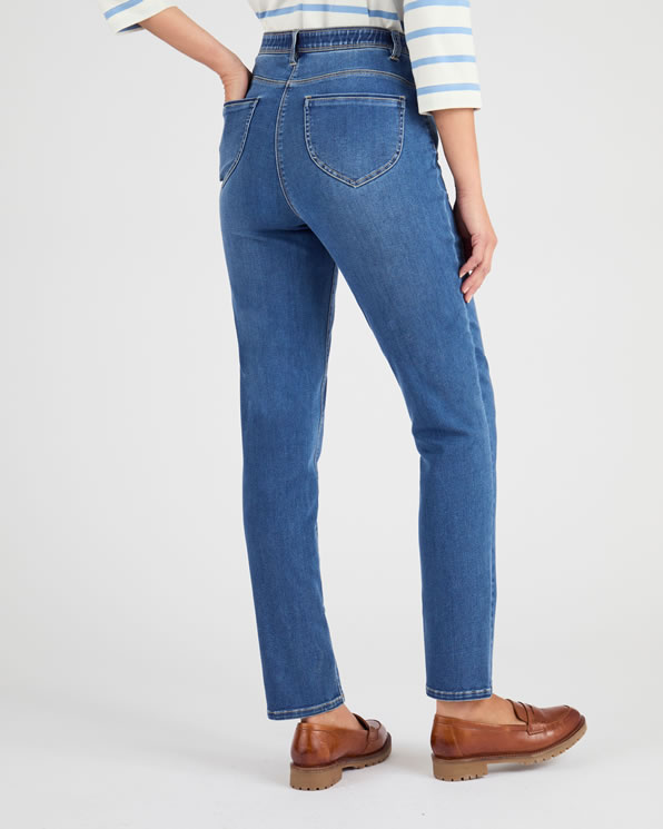 Rechte 7/8 jeans