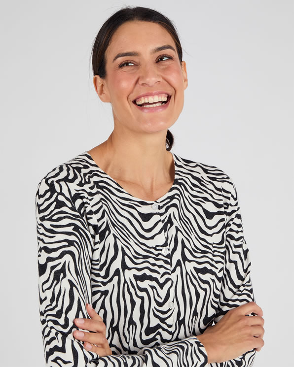 Cardigan maille fine
