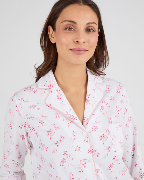 Pyjama van jerseytricot zuiver katoen