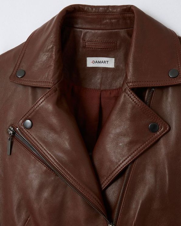 Veste cuir mouton