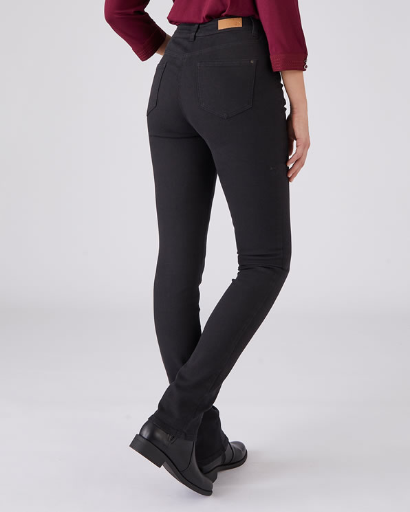 Jeans slim fit met hoge taille Perfect Fit by Damart