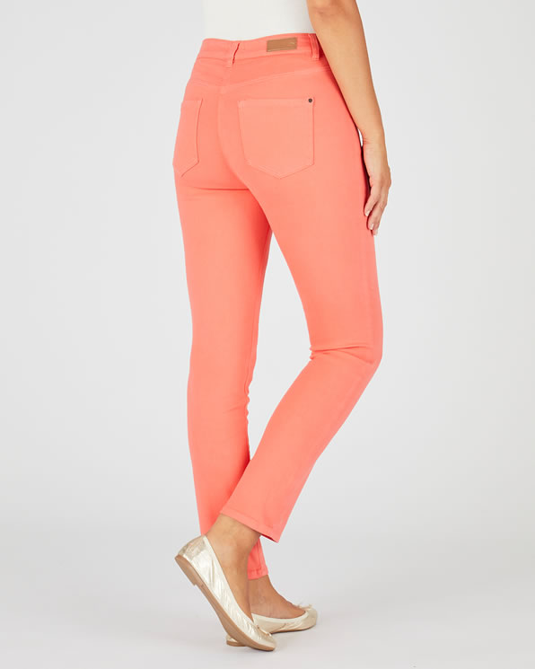 Jeans slim fit 7/8-broek 5 zakken Perfect Fit by Damart