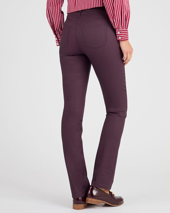 5-pocket gecoate broek