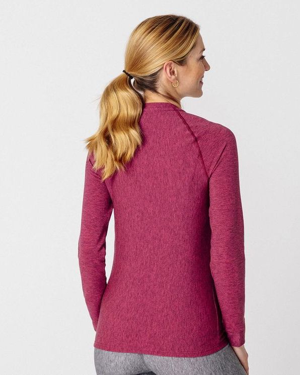 T-shirt met ronde hals, Comfort Thermolactyl® 3, dames