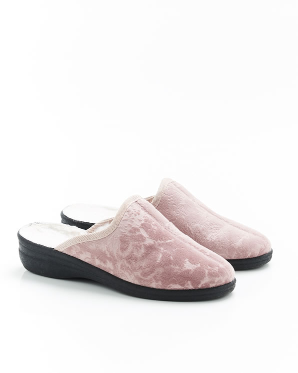 Mules effet texturé Thermolactyl