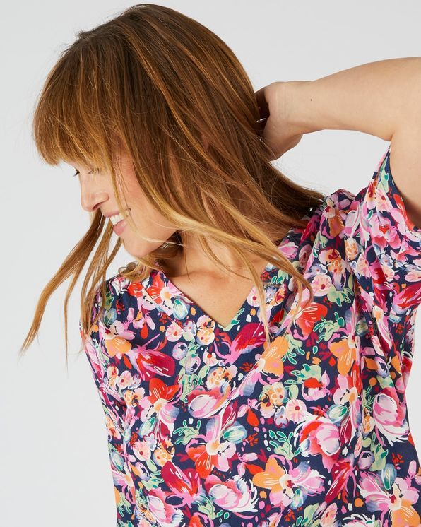 Blouse crêpe
