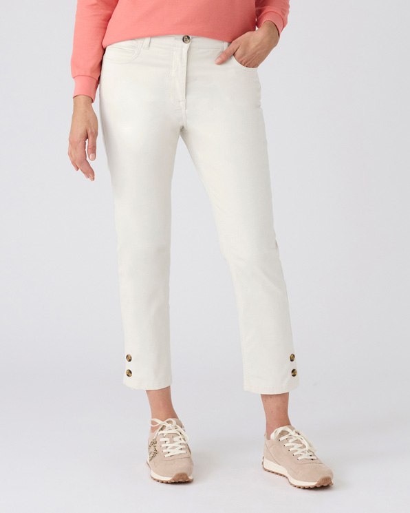 Broek 7/8 sierknopen