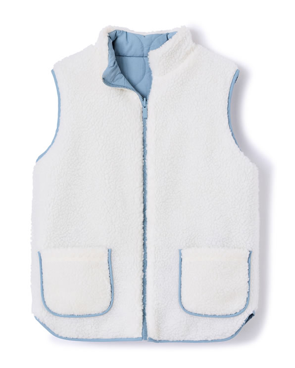 Veste sans manches réversible