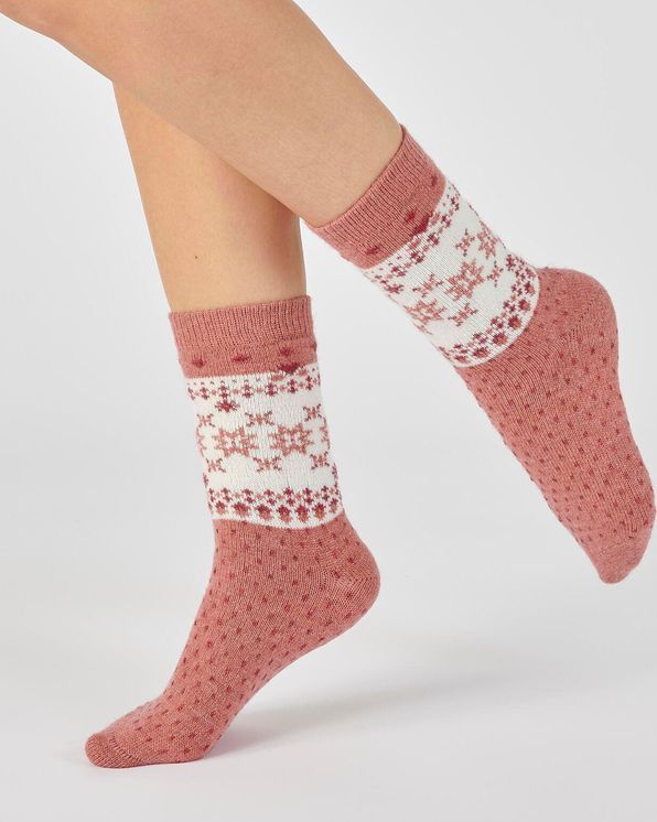 Set van 2 paar sokken met wol en Thermolactyl
