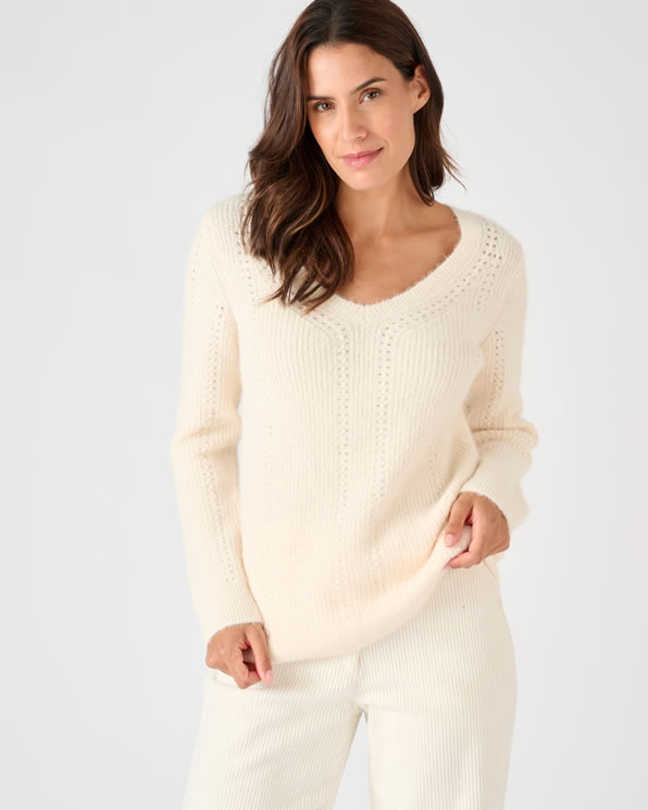 Pull maille perlée Thermolactyl