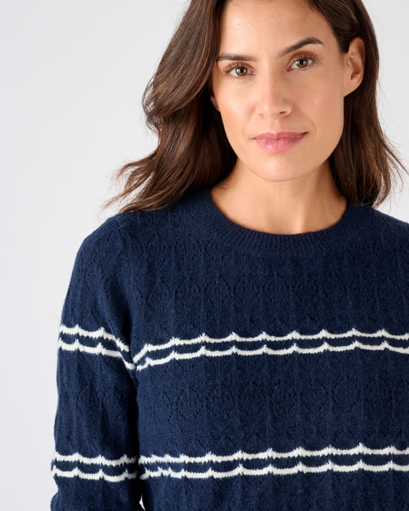 Pull ajouré esprit marin Thermolactyl