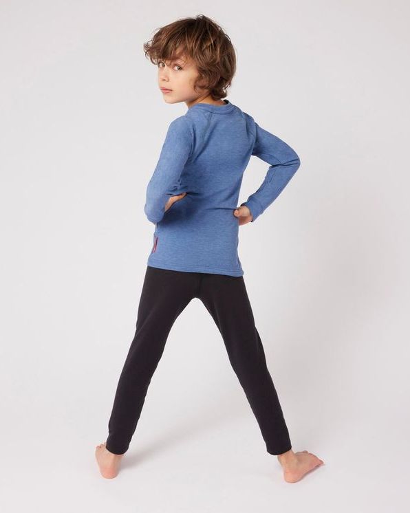 T-shirt met ronde hals, Comfort Thermolactyl 4, kids