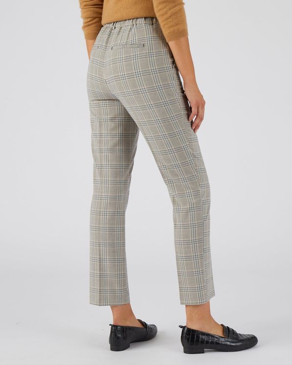 7/8-broek in bi-rekbare stof, pull-on