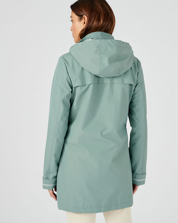 Parka casual lichtgewicht waterafstotend