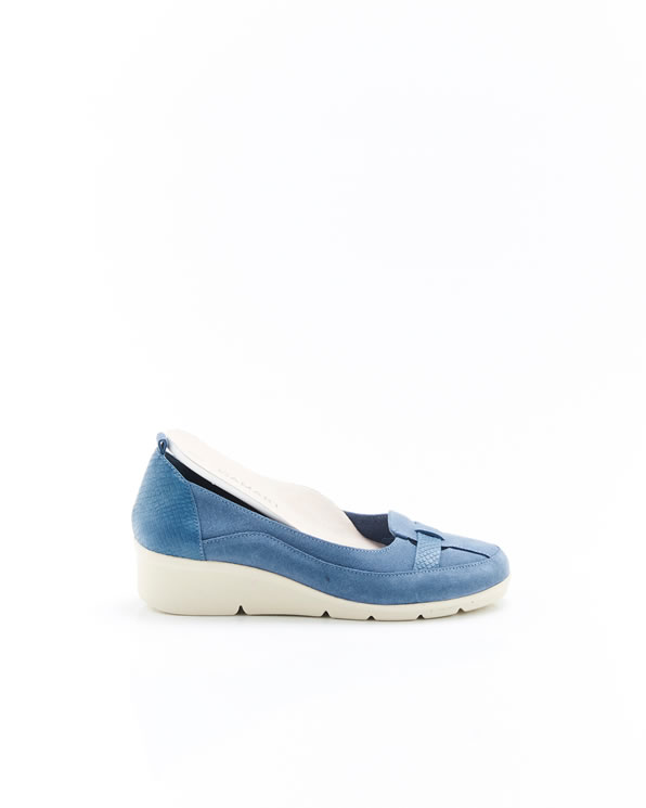 Mocassins fantaisie compensés Amortyl