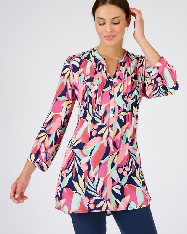 Tuniek crêpe vezels pure viscose Lenzing™ EcoVero™